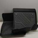 LASFIT Floor Mats & Trunk Mat for Honda Accord Sedan 2026 2025 2024 2023 (Gasoline & Hybrid), All Weather TPE Floor Liners 1st & 2nd Row & Cargo Mat Full Set, Black