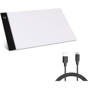 A4 LED Light Box Tracer USB Power Adjustable LED Light Tablet Board Pad for 5D DIY Diamond Painting
