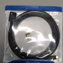 Cable Matters Unidirectional USB C to DisplayPort 1.4 Cable - 10ft, Support 8K@60Hz / 4K@240Hz, Thunderbolt 4 to DisplayPort Cable, Display Port to USB C, Black - Not for Portable USBC Monitor