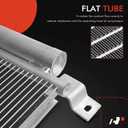 A-Premium Air Conditioning A/C Condenser Compatible with Nissan Sentra 2013-2019 L4 1.8L, Replace# 4230, 921003SH0A