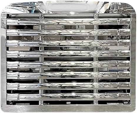 FLD 112 Chromed Grill with Bug Screen
34x44" Silver Part