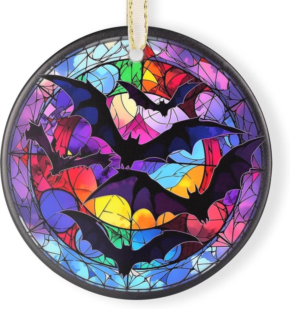 Christmas 2025 Ornaments, Christmas Ornament Gift, Holiday Keepsake, Stocking Stuffers, Gift Ideas - Mysterious Bats