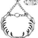 Dog Collar with Buckle Adjustable Dogs Collars for Small Medium Large Dog (M/L:3.2mm(Neck 17-22"))