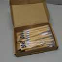 Fulmoon 20 Set Employee Appreciation Gifts Includes Thank You Wood Bamboo Pen May You Be Proud Sign Ballpoint Pen Employee Appreciation Bookmark Card for Slp Graduation Teacher Coworker Team Staff