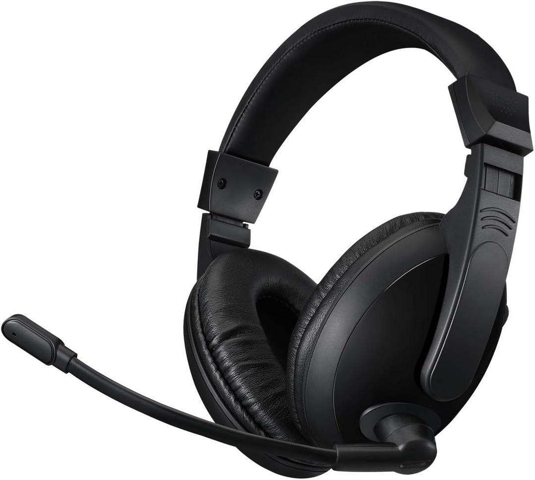 Adesso Xtream H5U Stereo USB Multimedia Headphone/Headset with Microphone