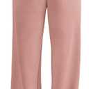 ATHMILE Womens Sweatpants Wide Leg Barrel Pants Baggy Joggers Low Waist Fall Fashion Winter Clothing Pockets 2025 (X-Small, Pink)