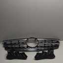 Grille Compatible For Mercedes Benz W164 ML Grill ML320 ML350 ML500 ML550 Bumper Grille 2005 2006 2007 2008 (BLACK)