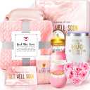 Fortuning's JDS 14PCS Get Well Soon Gift Baskets for Women, Birthday Baskets, Get Well Soon Gifts for Women After Surgery, Thinking of You for Mom Her Friend Sister Wife Birthday Gift