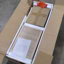 4 Flip Drawers Shoe Cabinet Storage for Entryway, Narrow Hidden Wood Shoes Organizer Cabinet Front Door Entrance Thin Free Standing Front Door Shoe Rack Storage for Entryway(Oak&Black) (Large)