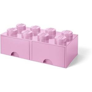 LEGO Room Copenhagen Brick Light Pink Drawer, Stackable Storage
Durable Plastic Toy Chest for Playroom or Nursery. Holds 1600 Bricks. 19.7 x 9.8 x 7.1 in. Multi-Functional Organizer