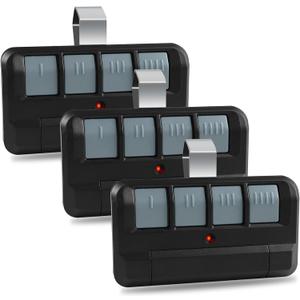 Upgrade (3 Pack) 894LT Garage Door Opener Remote for Liftmaster Chamberlain, Garage Door Remote Replaces 811LM 892LT 61LM Dip Switch Gate Opener Remote, 4 Button, Security+ 2.0 Remote Control