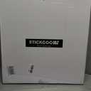 STICKGOO PVC Ceiling Tiles, 2'x2' Glue Up Ceiling Panel White to Prevent Breakage Cover 48 Sq. Ft, Pack of 12 Tiles, 24"x24"