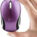 Wireless Mouse Mini Small Cute Pocket Portable Compact Travel USB Tiny Optical Little Mice 3 Buttons 1000 DPI Cordless Mouse for PC Laptop Computer MacBook Kids Girl Boy Women Small Hands Gift(Purple)