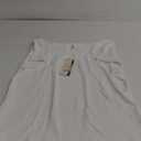 Dokotoo Women's Casual Boat Neck Short Sleeve Waffle Knit Shirts Loose Summer Tunic Tops Blouses (Medium, White)
