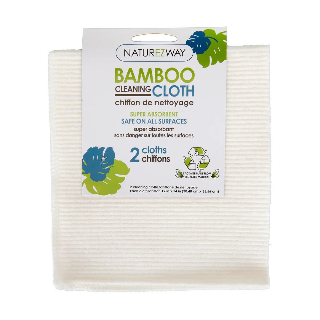 Naturezway Bamboo Cleaning 2  Cloths,2 pcs