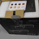 4 Slice Toaster Touch Screen, Stainless Steel Toasters Digital Timer, Dual Control Panel Toasters, 8 Shade Settings 6 Bread Types for Bagel, Cancel, Defrost 1650W