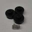 Trimmer Spools for Black and Decker RS-136 Weed Eater GE600 CST800 ST1000 ST4000 ST4500 ST6800 RS-136 with 20ft 0.065" String Trimmer Refills Parts Auto-Feed,RS-136-BKP Replacement Spool (3 Pack)
