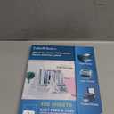 100 Sheets 600 Pcs 3-1/3 x 4 6 Up Shipping Address Labels for Laser & Inkjet Printers, 3-1/3" x 4" 6 per Sheet Shipping Mailing Stickers, 6 Labels per Page