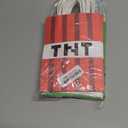 16pcs Pixel Birthday Gift Bag with Handle  Goodie Treat Candy Gift Bags for Kids‘s Party Favors Video Game Party Decoration Supplies for Boys Girls