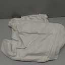 BGment Linen Semi Sheer Curtains 80 Inch Length for Living Room - Light Filtering Window Drapes Cream Rustic Lightweight for Bedroom Country, 2 Panels Set, 52 X 80 Inch