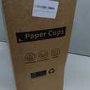 16 oz 100 Pack Disposable Coffee Cups with Lids and Sleeves, To Go Coffee Cups with Lids, Hot/Cold Beverage Drinking Cup for Coffee, Tea