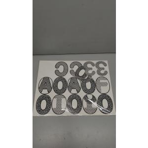 Cardstock Letters Black and White