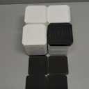 Bed Risers Furniture Risers Heavy-Duty Rectangular Adjustable Block Lift to 3 inches and 4.3 inches Desk, Sofa, Chair Legs, Refrigerator, Washing Machine Support up to 4000 pounds (Square-white-4 Pack)