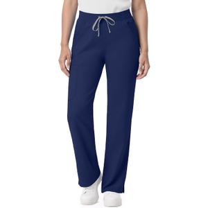 Scrub Pants for Women - Straight Leg Medical Scrub Pants with 6 Pockets - Drawstring Soft Stretch Women Scrub Pant (Blue, M)