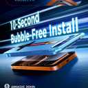 MAGIC JOHN for iPhone 17 Pro Max Screen Protector Tempered Glass 6.9 inch