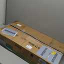 VECELO 5 Tier Corner Shelf with 2 Woven Basket, 55" Tall Standing Organizer, Rustic Brown Storage Rack, Narrow Bookshelf Display Shelves Rack for Wall Corner, Living Room, Kitchen, Bedroom, Office