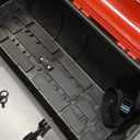 DoubleFill 2 Pcs 10 lb 20lb Fire Extinguisher Cabinet Box with Internal Rope Fastening and External Latch Sturdy Plastic Holder Case Vandal-Resistant Weatherproof Protect Outdoor (33 x 12 x 10 in)