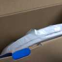 GenieBidet Left Side Bidet Toilet Seat Elongated - Dual Nozzles with T adapter & Bottle - Adjustable Water Pressure & Slow Close Bidet Seat Elongated with No Wiring & Easy Installation