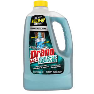Drano Max Build-Up Remover, Drain Clog Preventor, Liquid Commercial Line, 64 oz