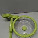 Hamster Wheel, Quiet Spinner Hamster Running Exercise Wheel with Adjustable Stand for Small Animals Syrian Dwarf Gerbils Mice (Green, Large (9.4 inch)