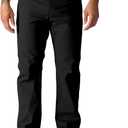 Carhartt Men's Relaxed Straight Rigby Dungaree (36W x 32L, Black)