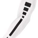 NIKE Unisex Pro Elite Compression sleeve cover/bandage. (White/Black)