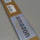 Wooden Wall Mounted Coat Rack 24 Inch, White with 5 Silver Hooks for Entryway, Hallway, Bedroom