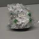 3 x SolarStar 12 PCS Siver Glitter Poinsettias Artificial Christmas Flowers, 5.5 inches, with Clips for Christmas Tree Decoration, Home, Wedding, Party, Wreath Decoration Xmas Tree Ornaments (Silver)