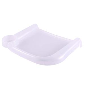 Roland Baby Dining Tray Compatible with in-gle-sina Fast Table Chair, Portable High Chair Tray, Material Tray for Hook On High Chair, Feeding Tray, Clear