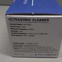 WRKLLY Ultrasonic Jewelry Cleaner, 50KHz 14oz Professional Ultrasonic Cleaner Machine with 4 Timer Modes, 304 Stainless Steel Tank for Jewelry, Eyeglasses, Rings, Coins, Watch Strap, Dentures (White)