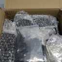 Sliding Gate Kit Heavy Duty Rolling Gate Hardware Kit with Gate Latch for Smooth, Secure Gate Operation, Black