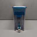 Waterdrop Slim Water Filter Dispenser for Fridge, Large Capacity, 35-Cup, 200-Gallon Long-Life, 5X Lifetime, Reduces Chlorine, PFOA/PFOS and More, BPA Free, Turquoise (with 2 Filters)