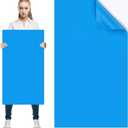 YEXEXINM Exlarge Pool Liner Repair Patch 4ft x 2.8ft Self Adhesive Vinyl Pool Liner Patch PVC Vinyl Patch Kit for Above Ground or In-Ground Inflatable Swimming Boat Air Mattress, Blue