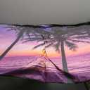 Gven Car Windshield Sun Shade Foldable Cute Sun Windshield Shade for UV Protecion Heat Reduction Funny Cooling for Summer Pink Car Accessories Cool Seats, Easy Fold (Sunset Purple, L)