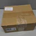 Aoriher 4 Pcs Crystal Glass Candy Jar Set with Lids Home Decorative Storage Jars for Apothecary, Bathroom, Kitchen, and Pantry, Ideal for Cotton Swabs and Jewelry(Medium,Clear)