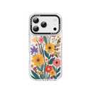 GuardCrew for iPhone 17 Pro Max Case, [Floral Whimsy] Cool Aesthetic Pattern for Women, [11FT Military-Grade Drop Tested] Slim Crystal Clear Shockproof TPU Bumper Phone Cover, 6.9"
