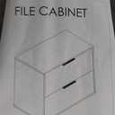2 Drawer Lateral File Cabinets, Office File Cabinet for Home Office, Wooden Filing Cabinets for Hanging Files/Letter, Oak