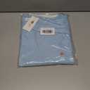 ROSRISS Plus-Size-Tops for Women Summer Puff Short Sleeve Shirts Asymmetrical Neck Cute Eyelet Tees (XXXL)