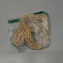 Helunsi 32.8ft Twisted Cloth Covered Wire - Champagne Gold 18/2 Electrical Lamp Cord, 18 Gauge 2-Conductor Fabric Cord for DIY Projects