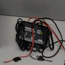 Adjustable Battery Charger 6V 8V 12V 24V, 15A Automatic Battery Maintainer, Battery Desulfator Maintainer for Lead-Acid LiFePO4 Lithium, Great Automotive Golf Cart Truck Motorcycle Lawn Mower (X15)